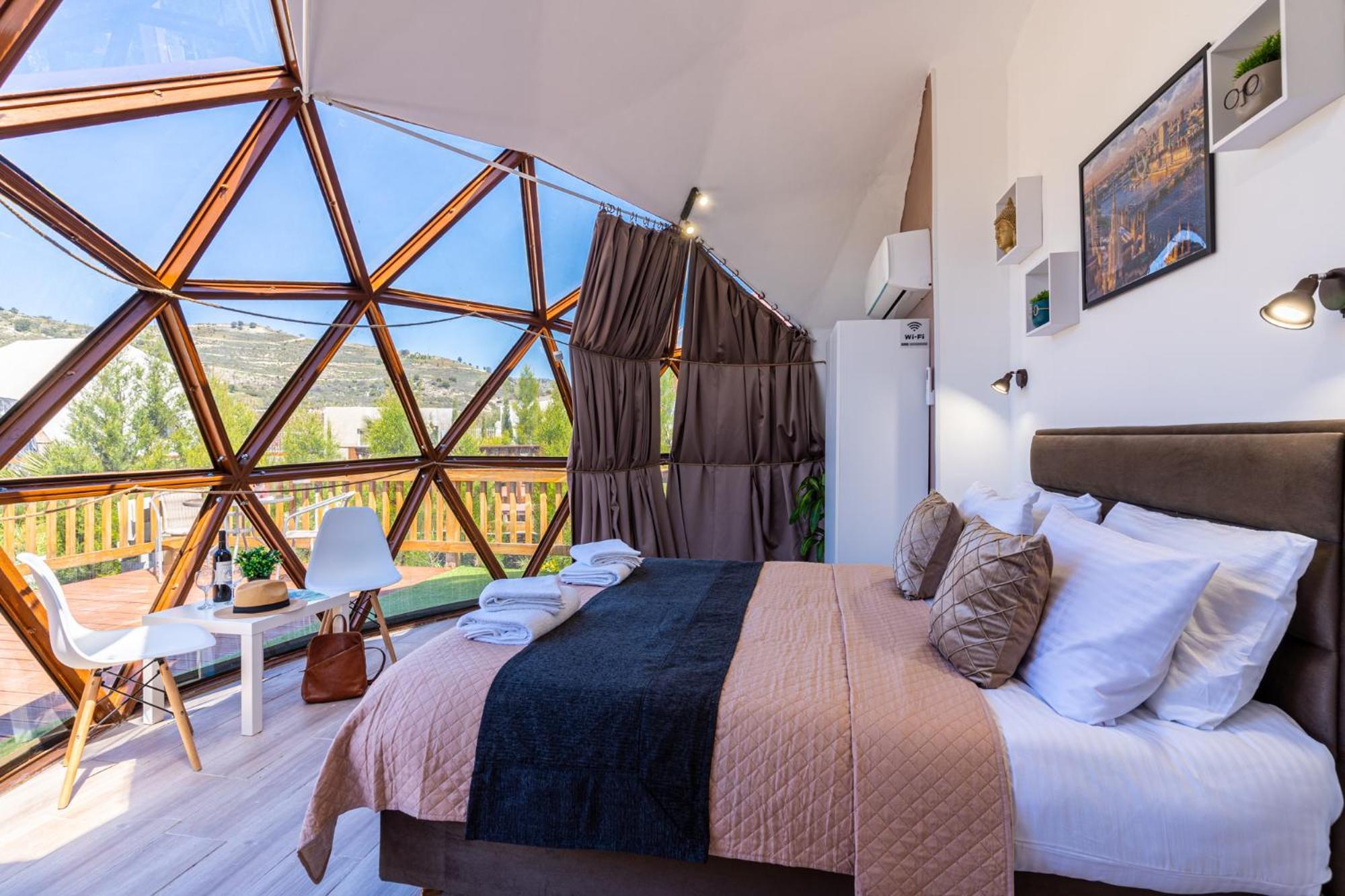Amazing Cyprus Glamping Domes - Glamping Cyprus Hotel Paphos Exterior foto